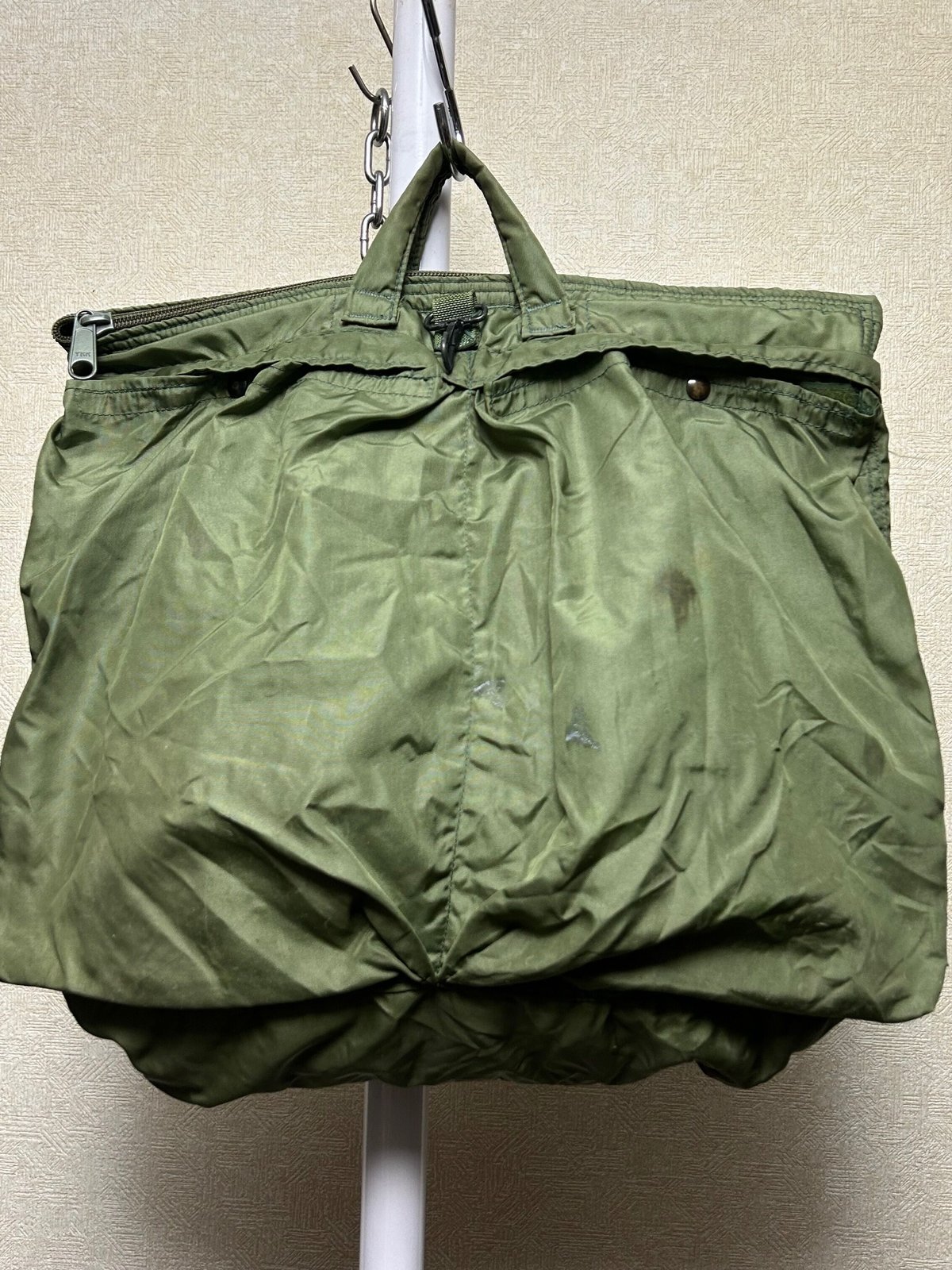 米軍/US/ヘルメットバッグ/89年/4thモデル/後期型/実物/美品 米軍/US/ヘルメットバッグ/89年/4thモデル/後期型/実物/美品 米軍/