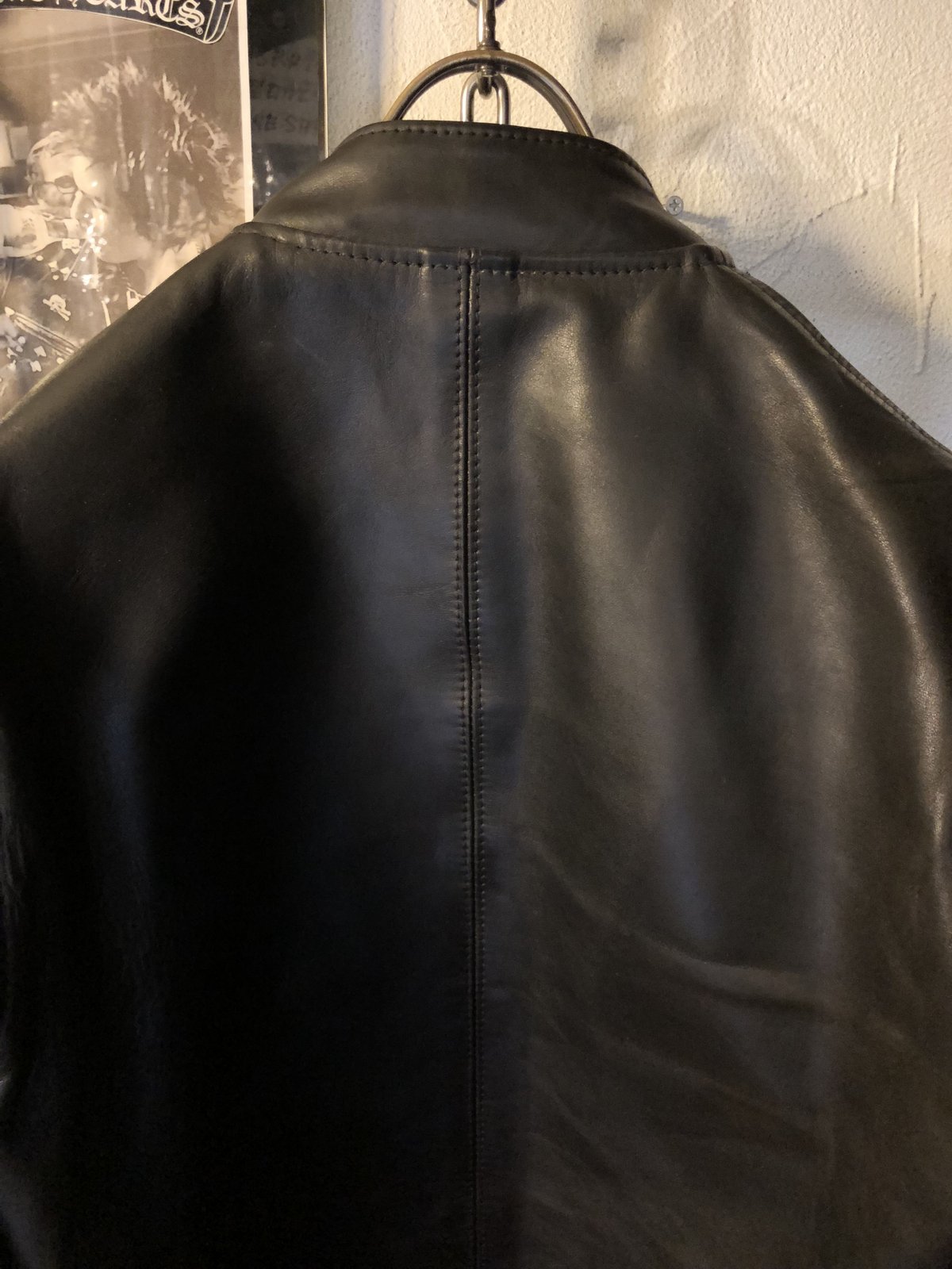 早い者勝ち！ポールスミス シングルライダース馬革 ブラウン ホース L 超目玉極上茶芯タイトフィットシングルライダース》Aero Leather