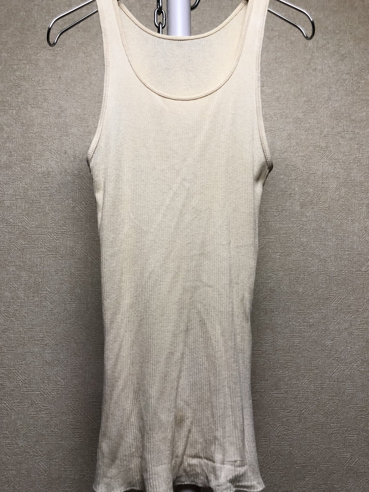 60s ヴィンテージ ユーロ ビンテージ 総柄 幾何学模様 パイル タンクトップ fit=scale-down,w=1200