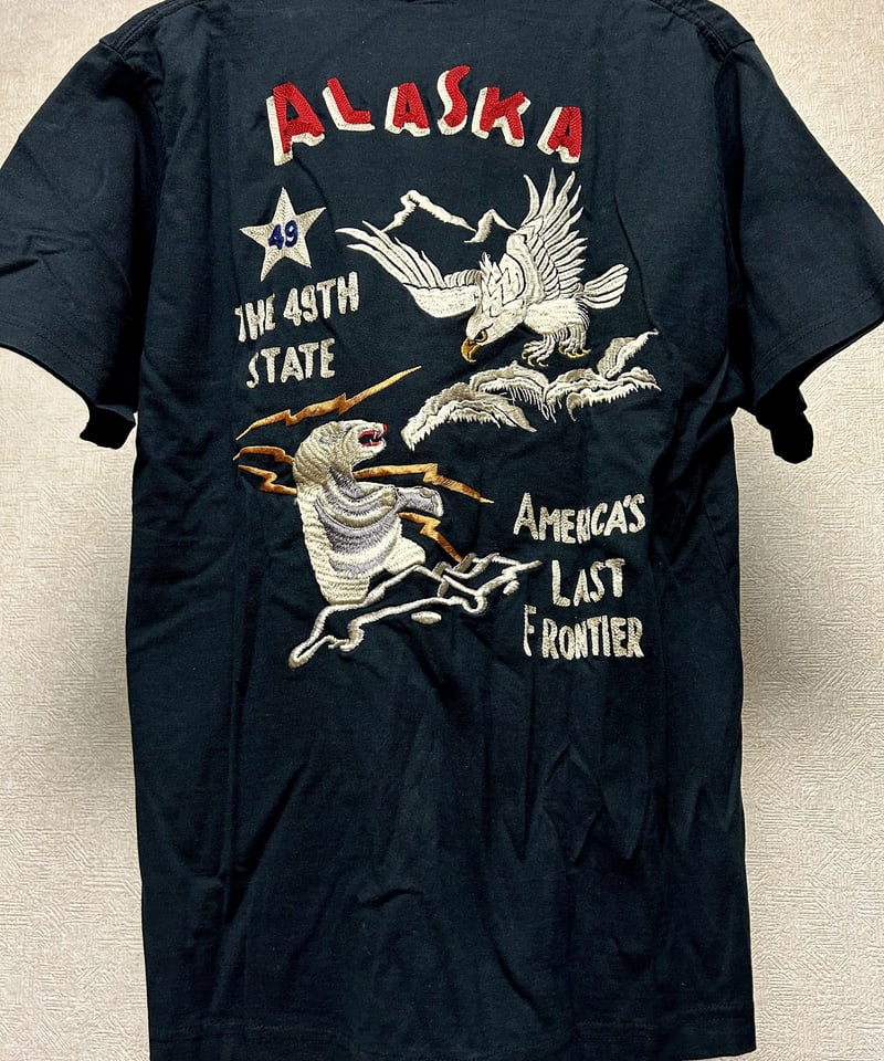 東洋エンタープライズ ALASKA刺繍Tシャツ