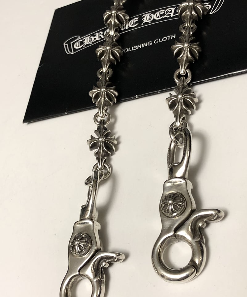 クロムハーツウォレットチェーン〉Chrome Hearts 4C CROSS CUTOUT