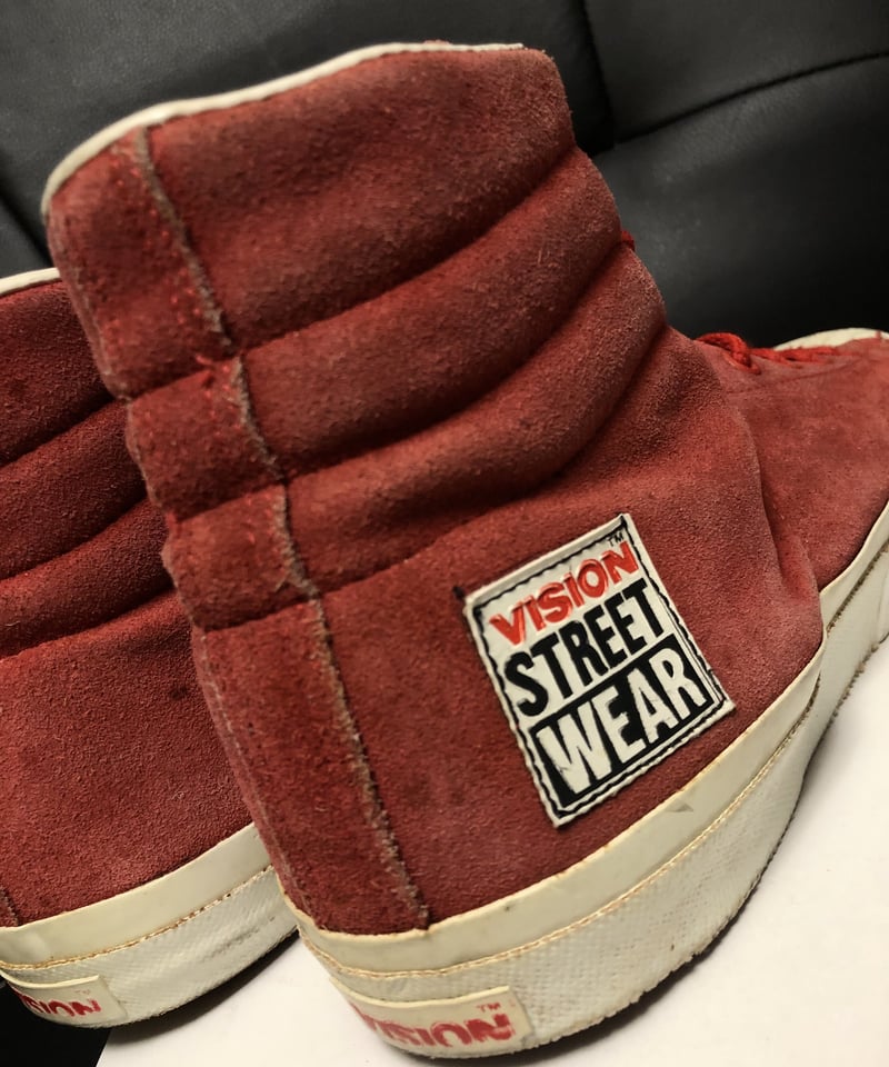 コアレッドデータエイティーズミドルカット〉希少80年代VISION