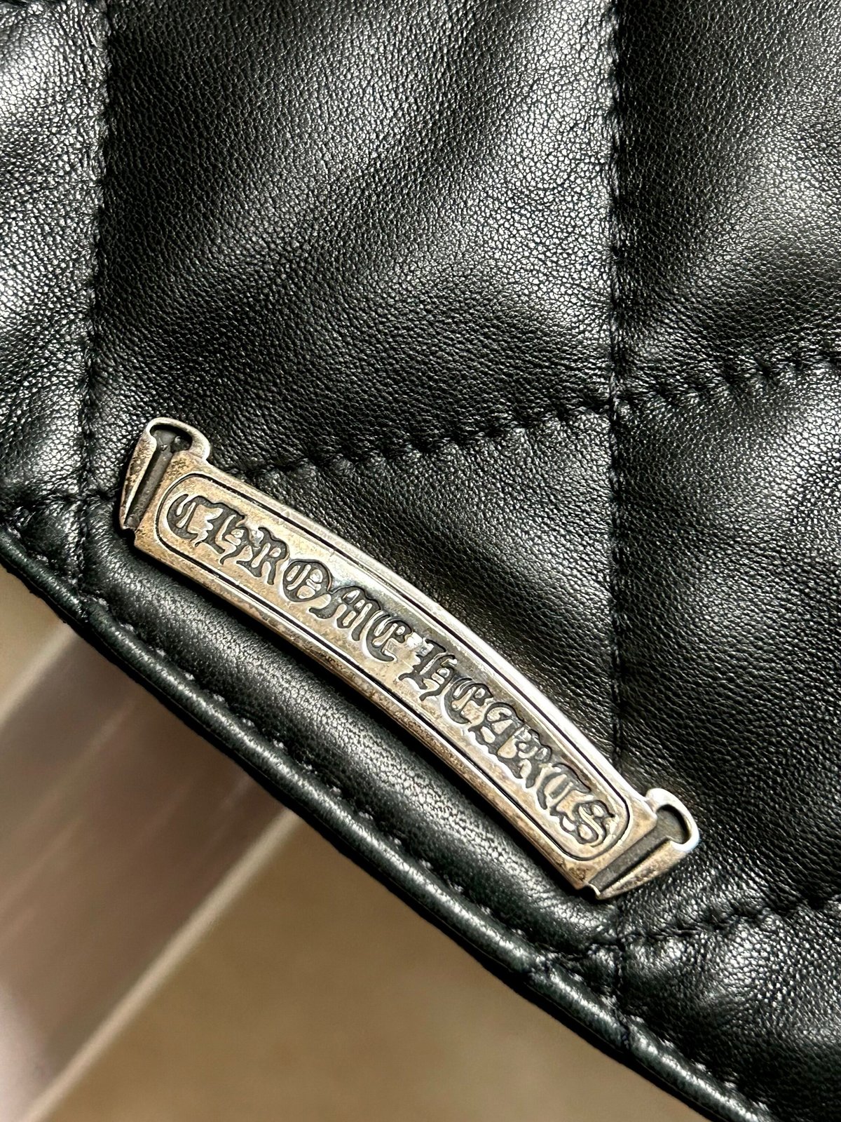 CHROME HEARTS （クロムハーツ ）waveウォレット/グロメット無ではお願い致します