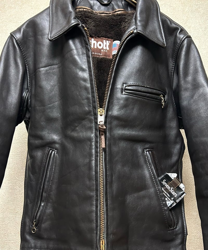 ち*び様 希少モデル✨schott トラッカージャケット　691SVS ブラウン ち*び様 希少モデル✨schott トラッカージャケット 691SVS ブラウン