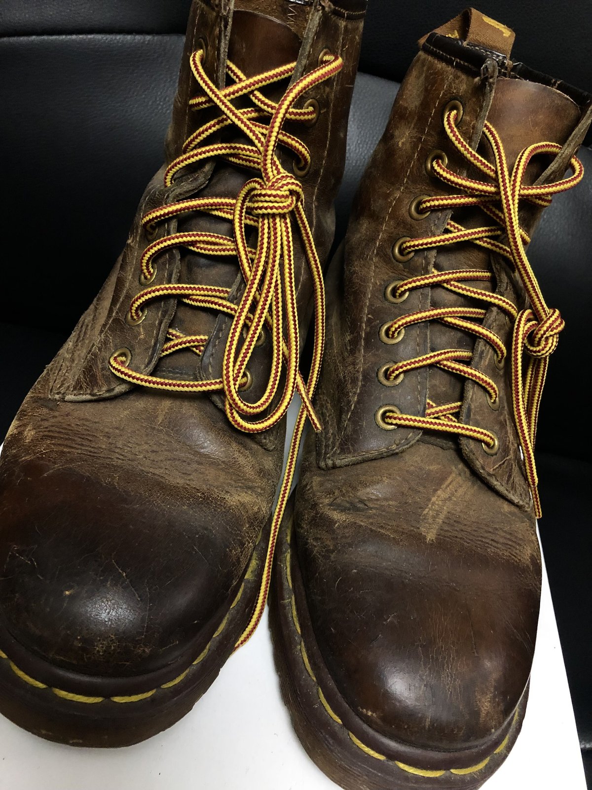 新品未使用】限定Dr.Martensイングランド製VINTAGE8ホールブーツ 