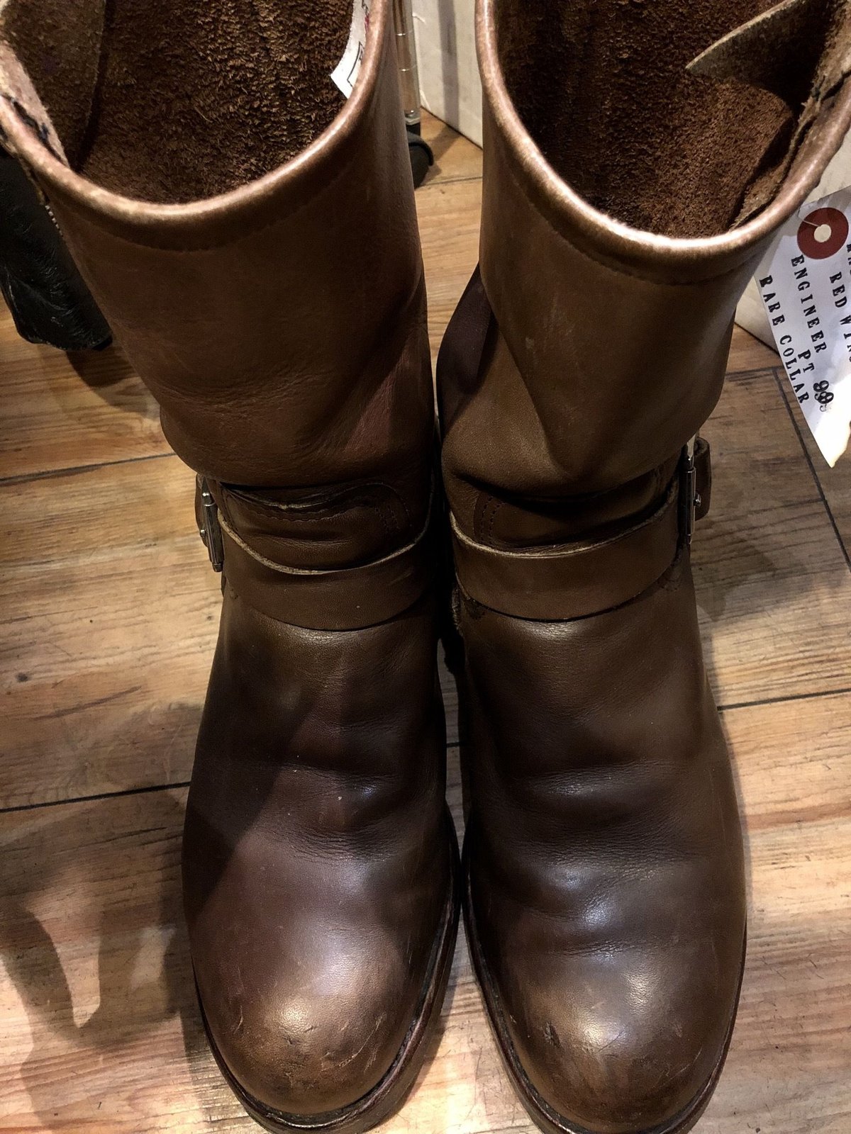 ☆希少美品☆90'sREDWING 8271 PT99刺繍タグ エンジニアブーツ Yahoo!オークション - 90年代 レッドウィング 刺繍タグ PT99 USA