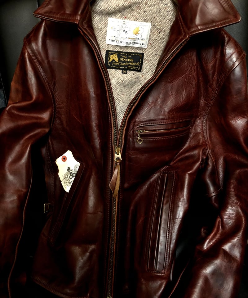 最高級GRANTホースハイドレザーライダースM グラント　バックラッシュ 楽天市場】エアロレザー AERO LEATHER ライダースジャケット