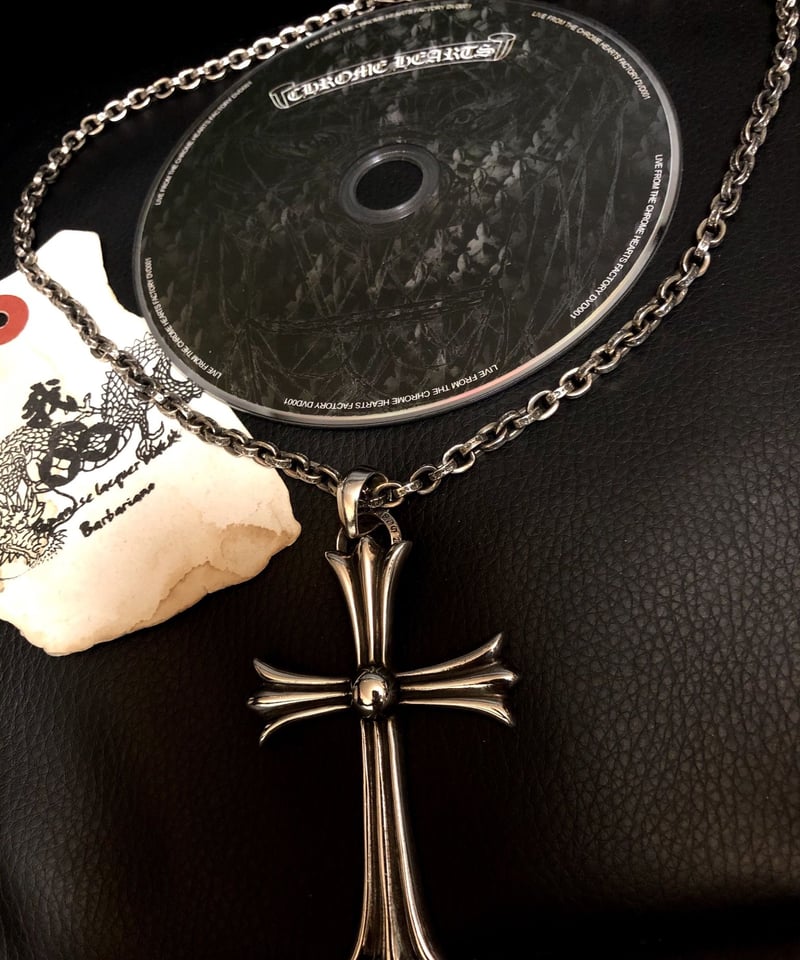 帝王クロムハーツ直営インボイス美品》Chrome Hearts CH LARGE CROSS...