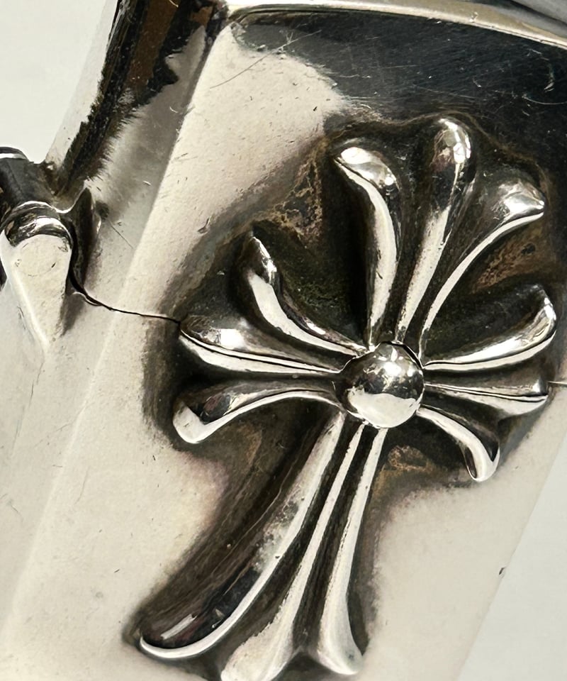 帝王クロムハーツ草創期伝統スターリングシルバーZIPPO〉Chrome Hearts
