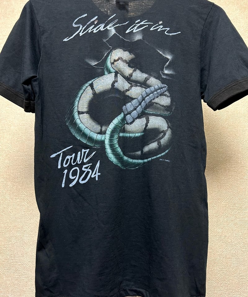 伝説ロックバンドリアルエイティーズROCK Tee〉80年代カナダ製