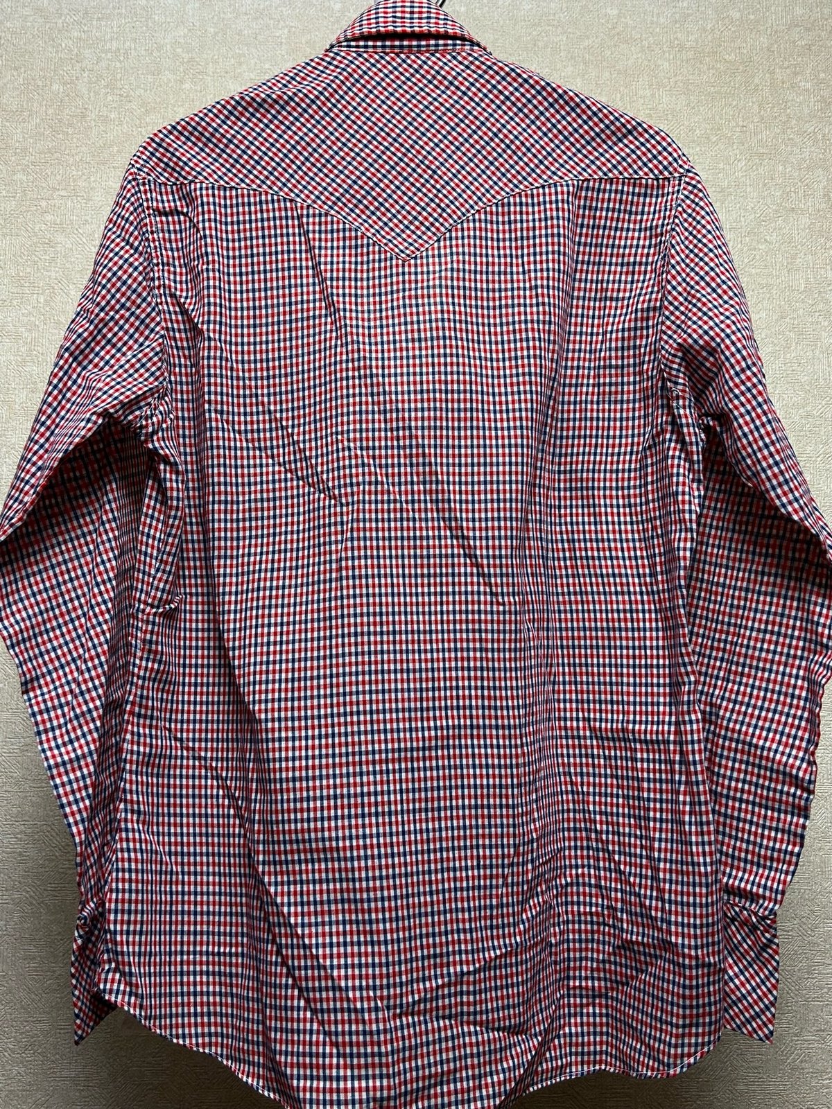 70年代タグU.S.A.製Leeウエスタンシャツ〉70年代レトロタグLee希少