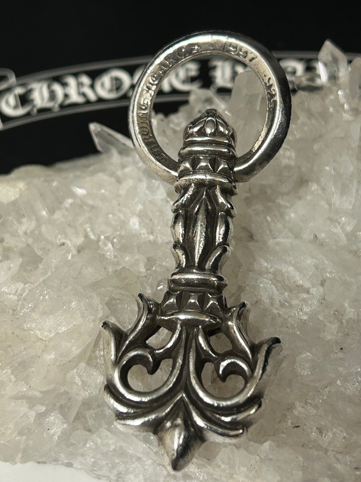 クロムハーツ　フィリグリープル クロムハーツ（Chrome Hearts）キーリング フィリグリー プル