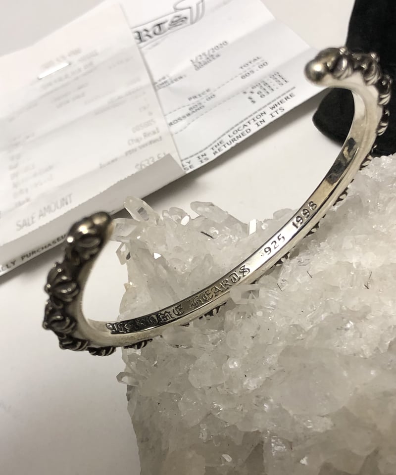 シルバーアクセサリー　バングル　クロムハーツ刻印有り 楽天市場】Chrome Hearts クロムハーツ CH バングル ケイト