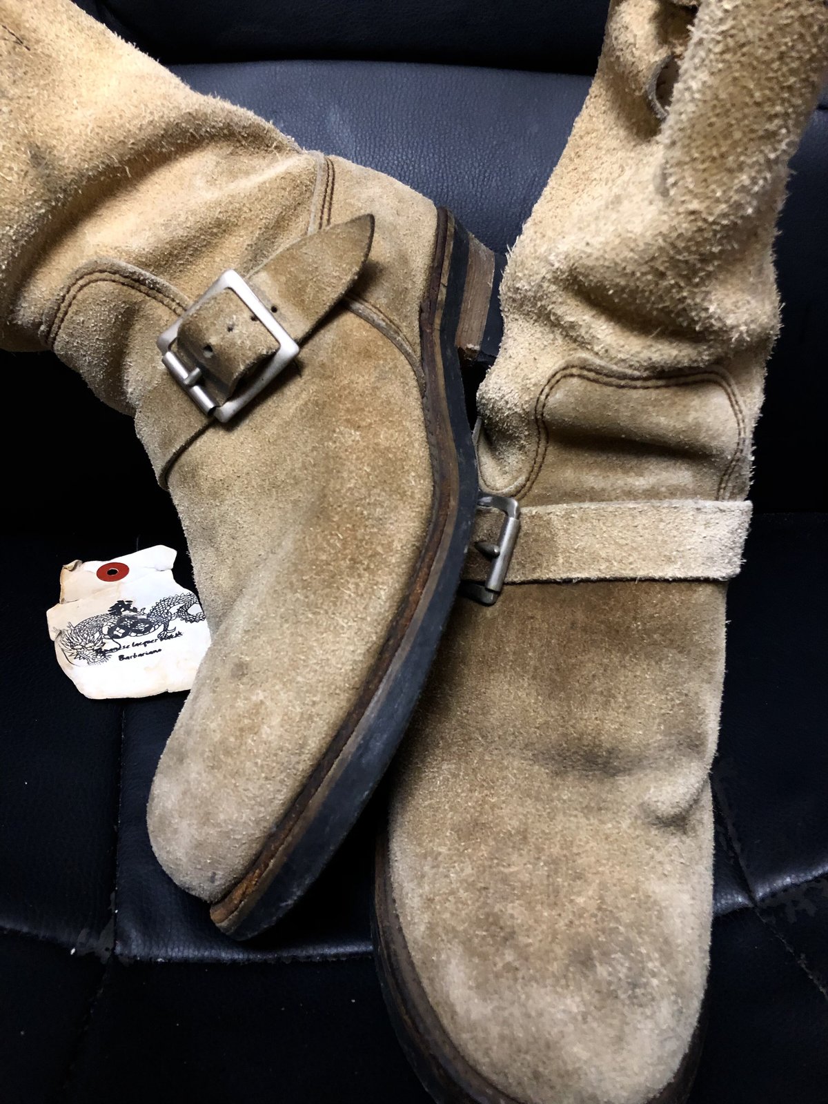 超目玉往年の貴重PT83起毛エンジニア》オールドU.S.A.製RED WING RW-826
