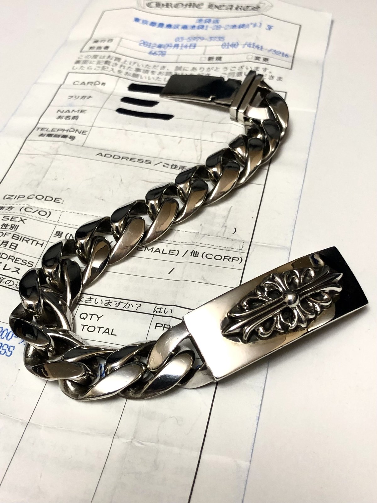 帝王オールド97刻印インボイス付極上美品》Chrome Hearts 帝王オールド97刻印インボイス付極上美品》Chrome Hearts