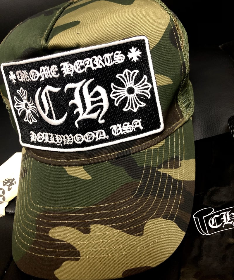 CHROME HEARTS カモフラージュ トラッカーハット