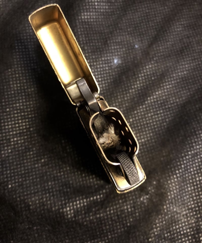 オールドリミテッドモデルZIPPO〉純金箔張り墨絵龍オールドリミテッド