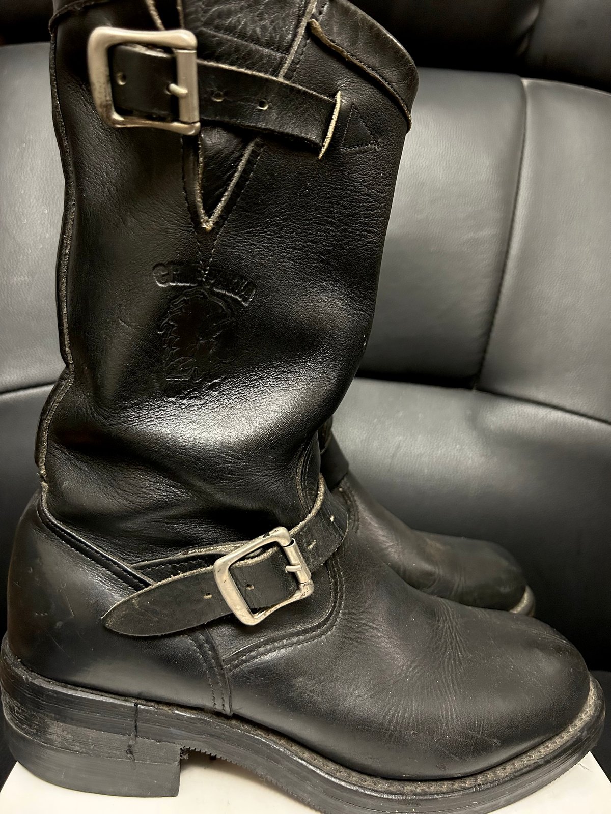 ★夏休み限定値引★チペワ PT91 エンジニアブーツ 茶芯 黒タグ 10E ☆夏休み限定値引☆チペワ PT91 エンジニアブーツ 茶芯 黒タグ