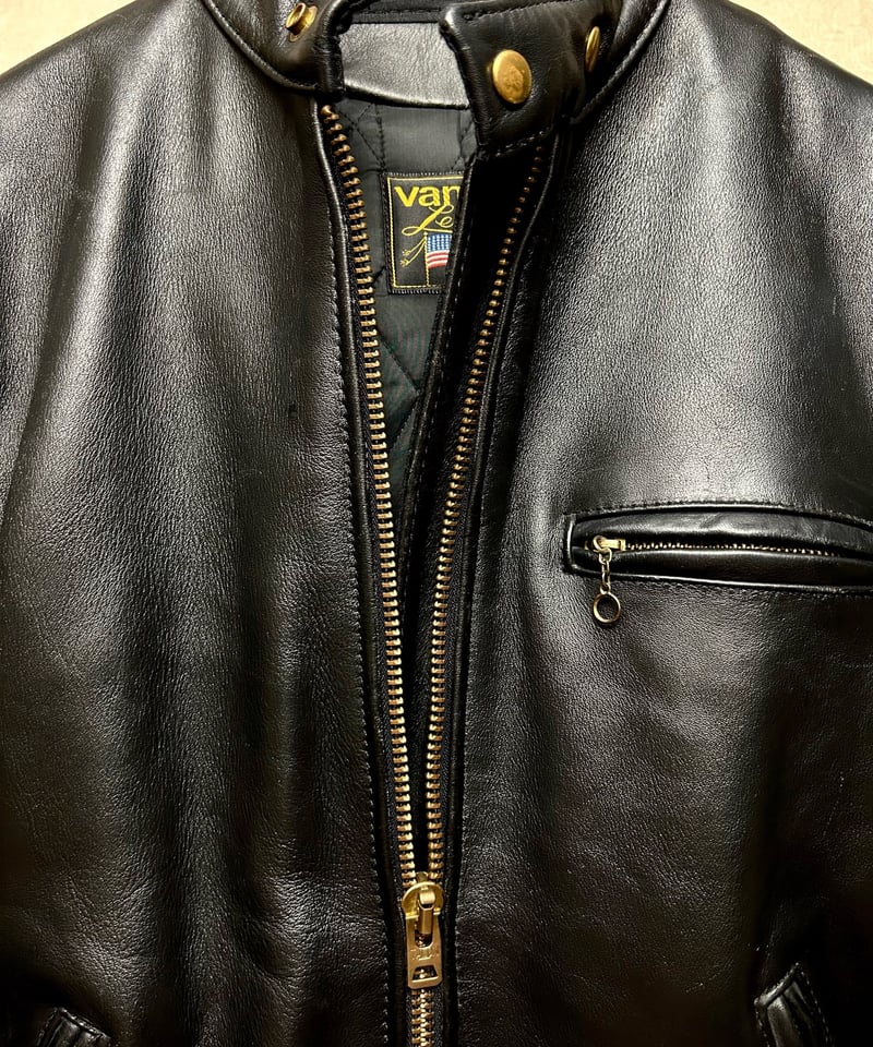 VANSON タイプDシングルライダース34　TALONジッパー VANSON タイプDシングルライダース34 TALONジッパー
