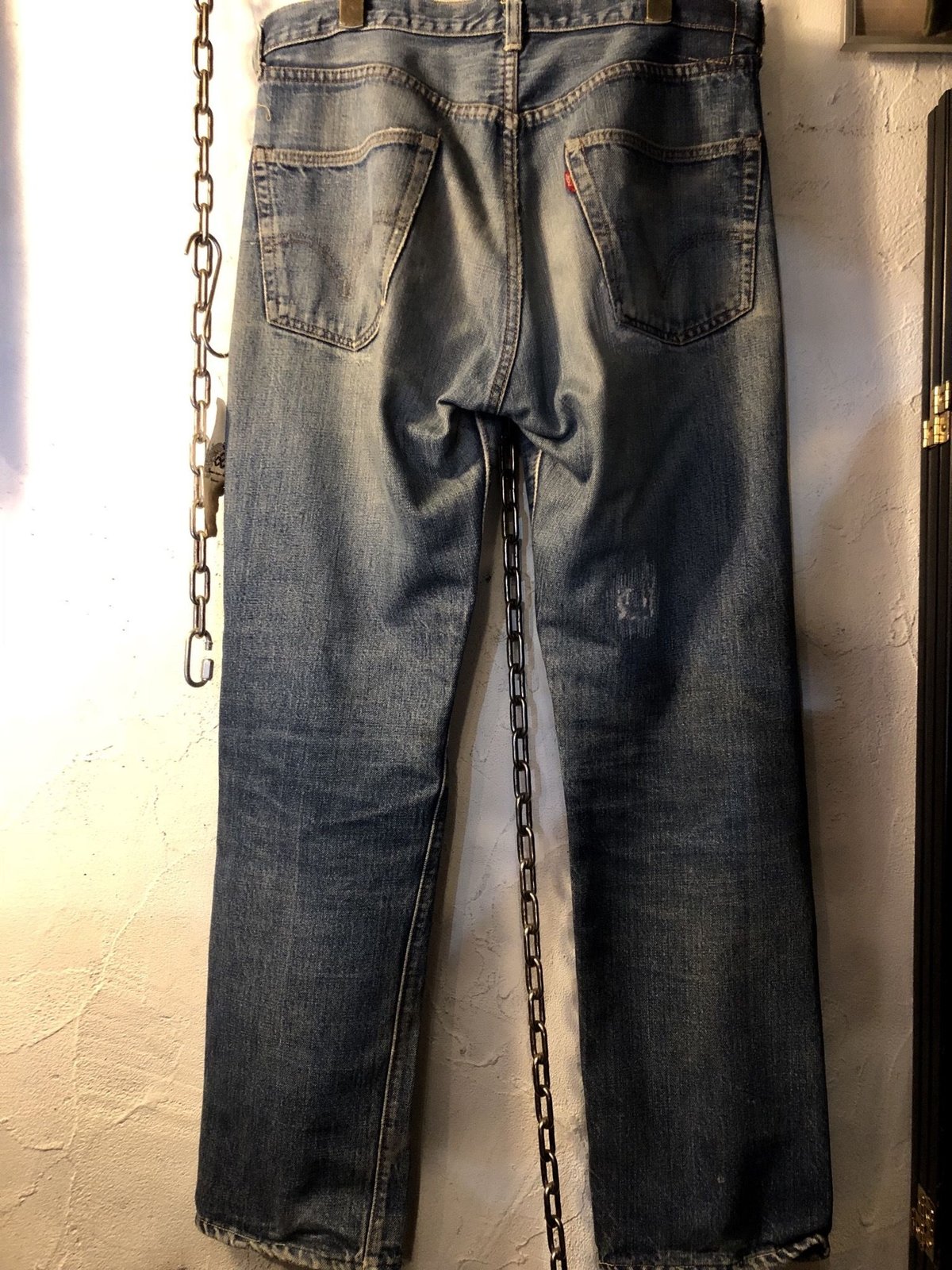 目玉〉リアルヴィンテージ LEVI'S 501 big E 60,s後期モデル