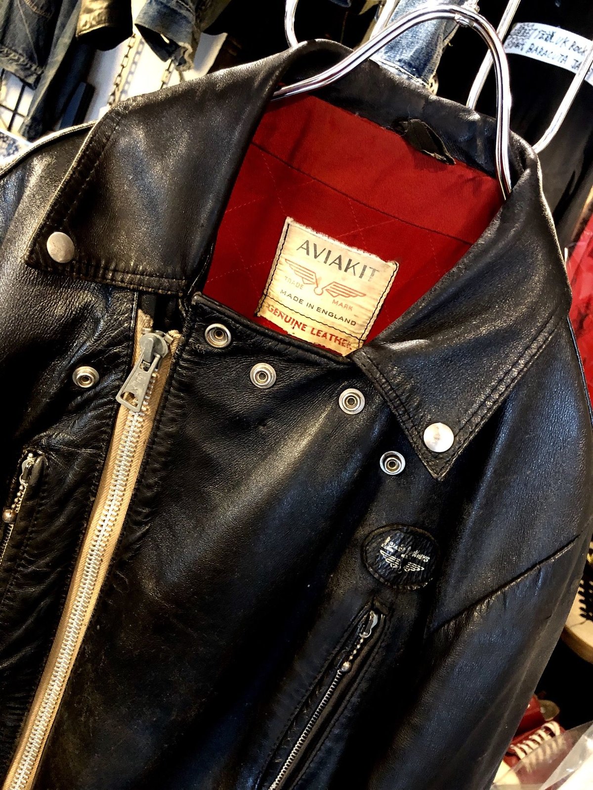 R&R激レアヴィンテージ402LIGHTNING〉70年代後期Lewis Leathers R&R激レアヴィンテージ402LIGHTNING〉70年代後期Lewis Leathers