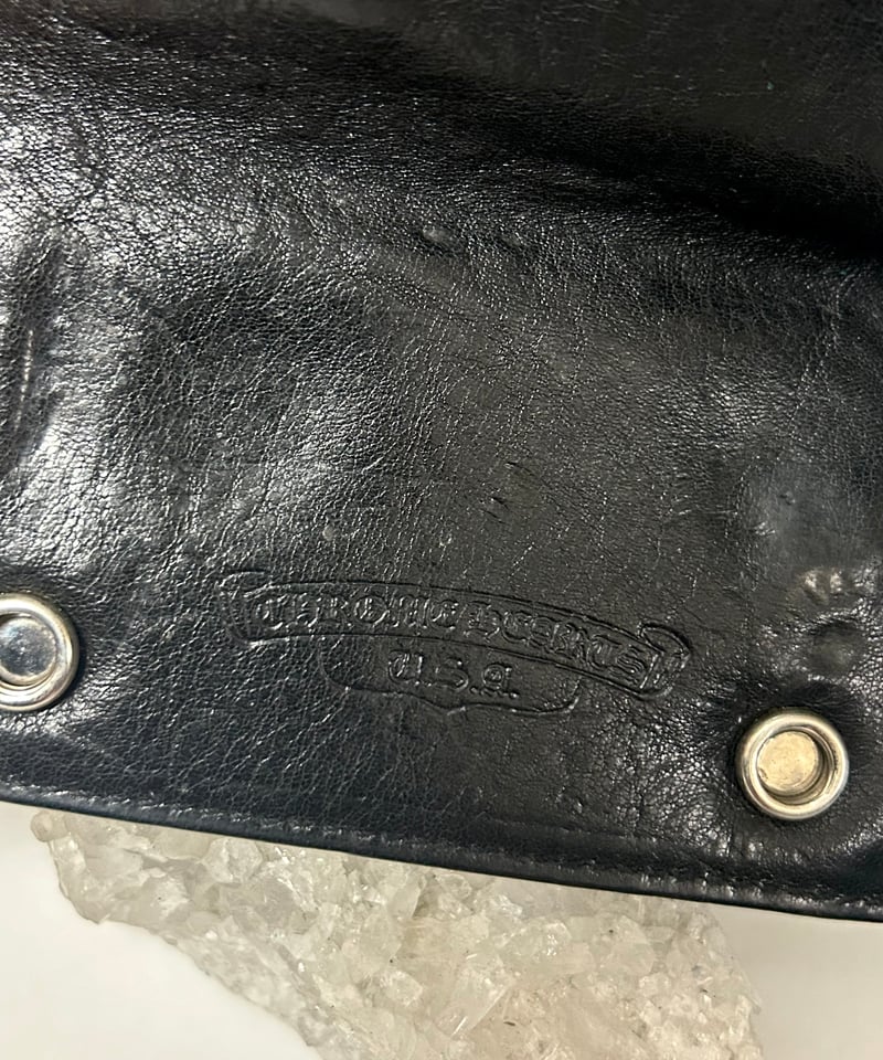 帝王クロムハーツオールドモデルレザーキーケース〉Chrome Hearts
