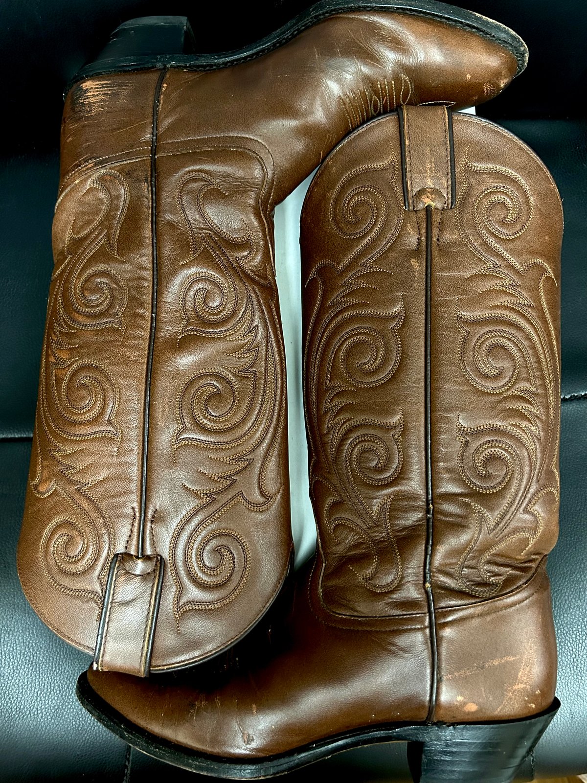 ヴィンテージトニーラマTonyLamaウエスタンブーツ9EE表記