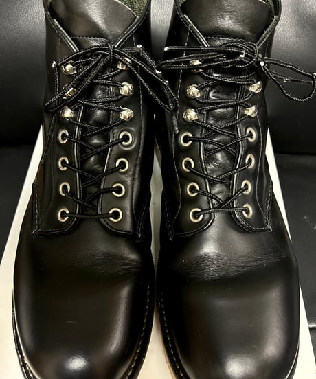 希少　レア　レザーウエスタンブーツ 黒と赤　希少　年代物 レザーウエスタンブーツ 黒と赤 希少 年代物