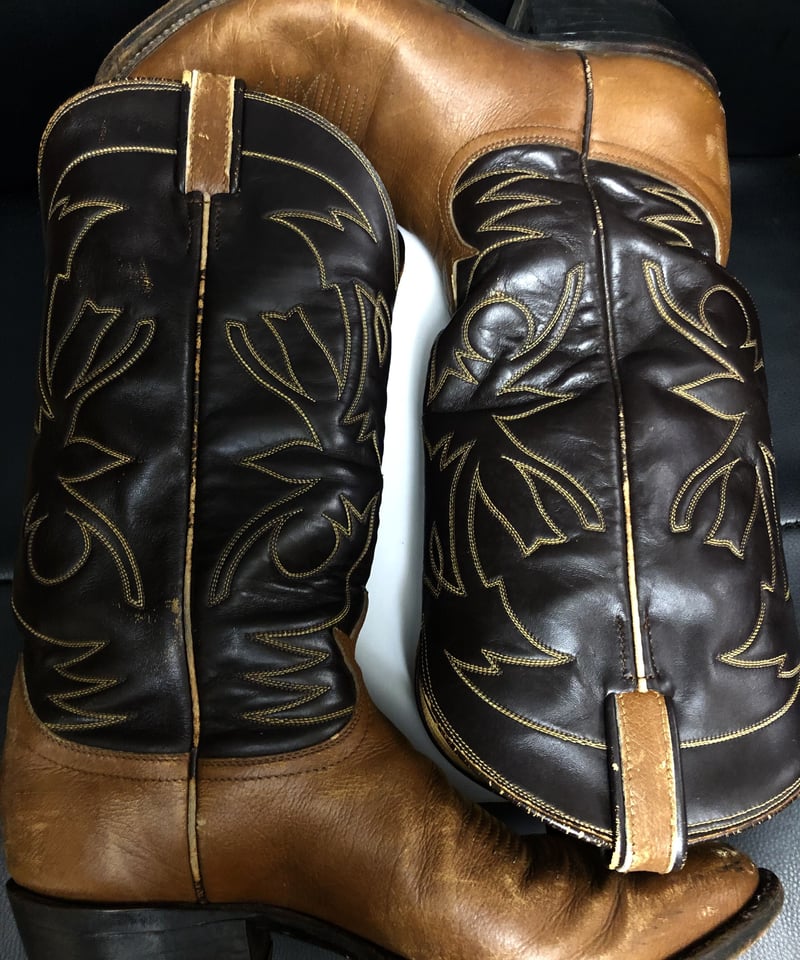ヴィンテージ 60年代 黒タグ トニーラマ ウエスタンブーツ リザード - 靴