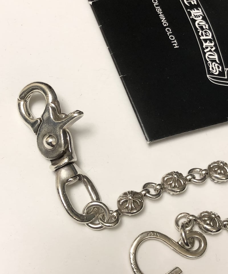 新品 激レア クロムハーツ ペーパーチェーン 1clip ウォレットチェーン CHROME HEARTS HEARTS/クロムハーツ ウォレットチェーン