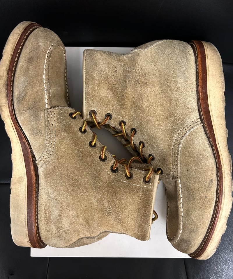 ソロイストラフアウトレザーチーフUSED オールドU.S.A. CHIPPEWAラフアウトレザー〉CHIPPEWAアーカイブU.S.A