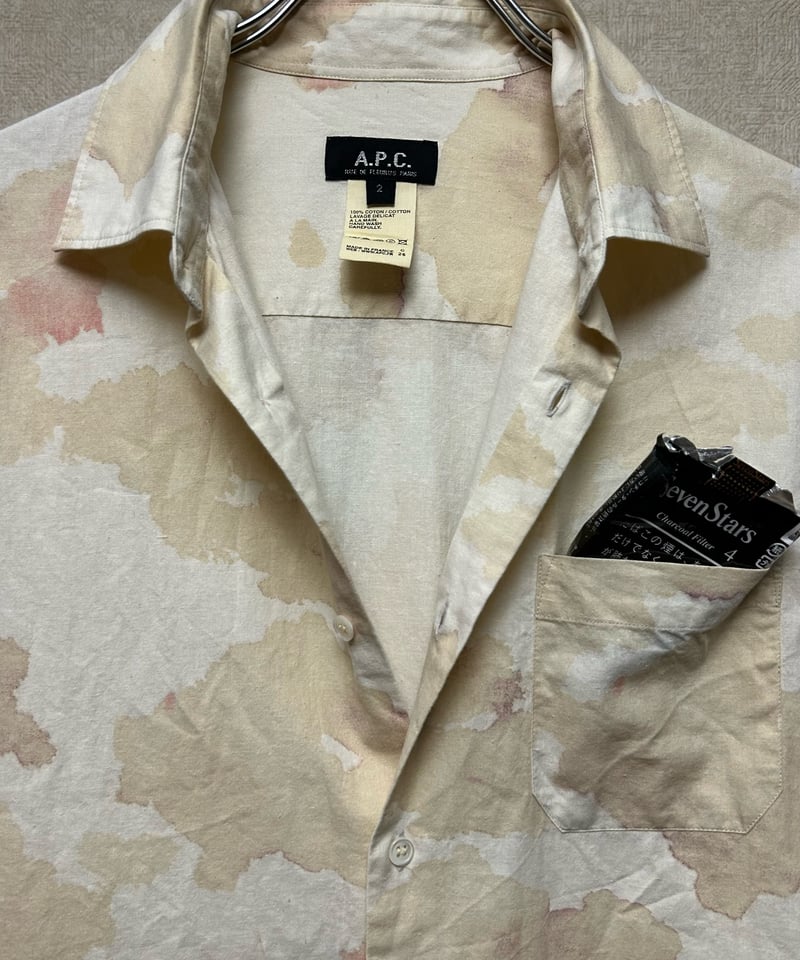 90's【A.P.C.】フーディーコート/ヘリンボーン/ツイード/フランス製 90's【A.P.C.】フーディーコート/ヘリンボーン/ツイード