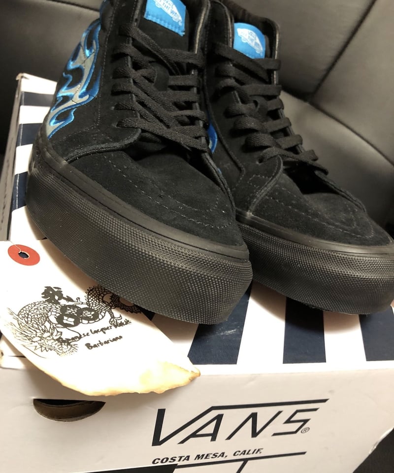 超目玉ダブルネーム 》VANS Vault × WTAPS SK8-HI LX BLUE F