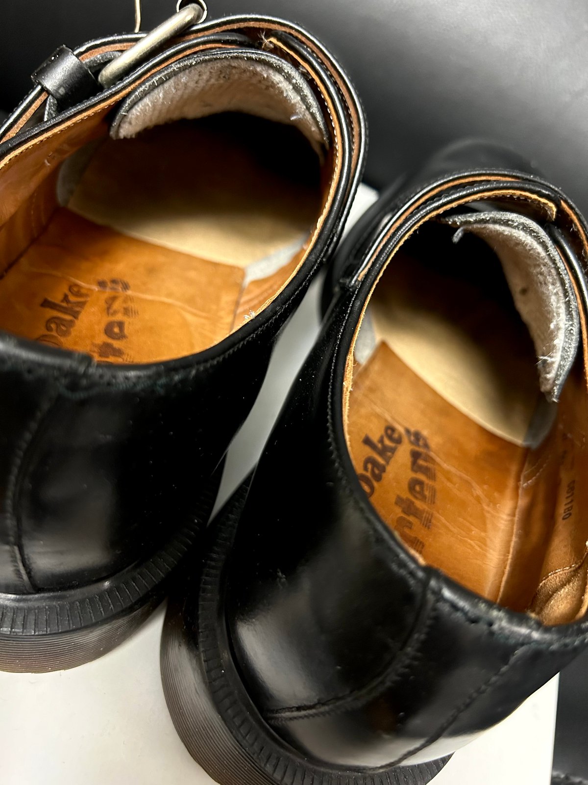 美品　希少　Dr.Martens　7810 イングランド製 シングルモンク 28 美品 希少 Dr.Martens 7810 イングランド製 シングルモンク 28