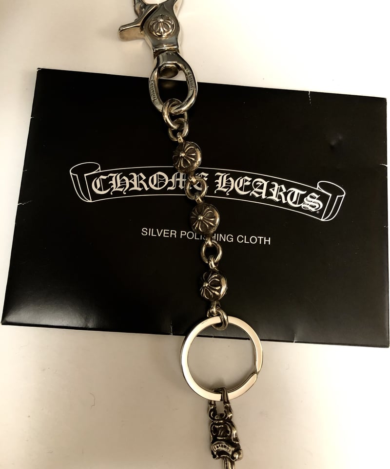 帝王クロムハーツ普遍的人気伝統CROSSBALL KEYCHAIN #2》Chrome