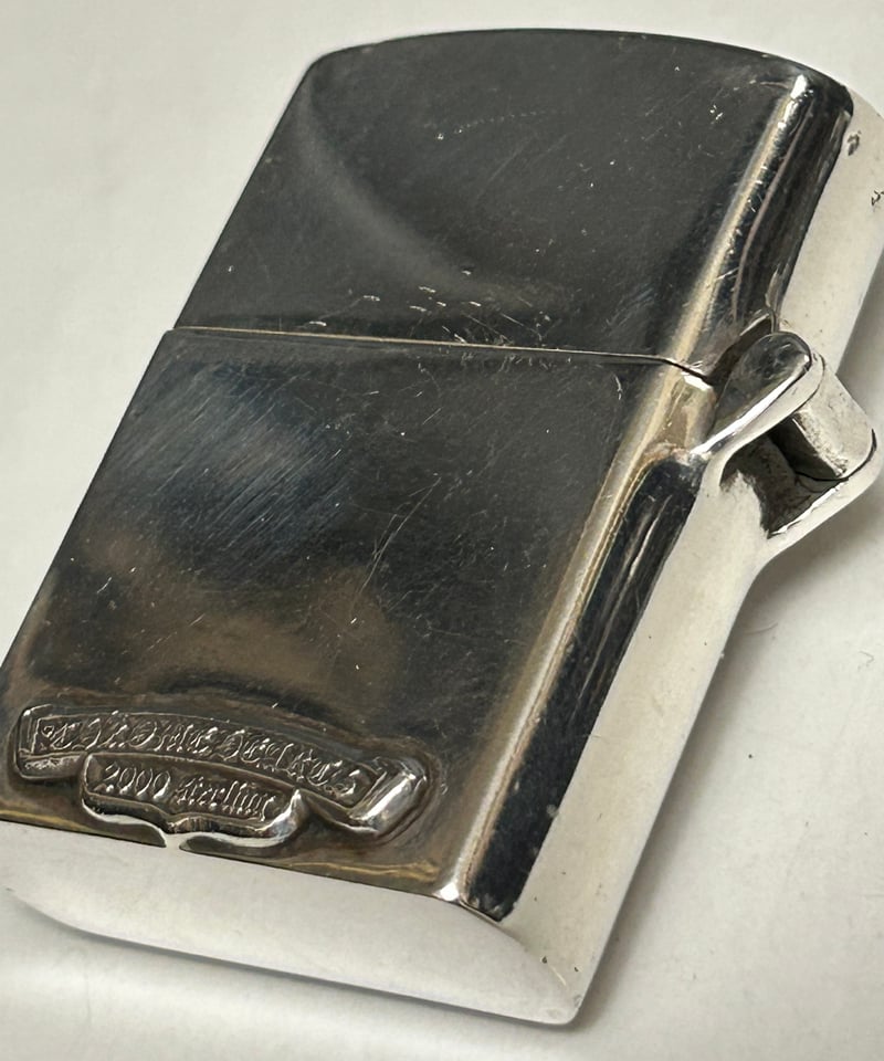 帝王クロムハーツ草創期伝統スターリングシルバーZIPPO〉Chrome Hearts