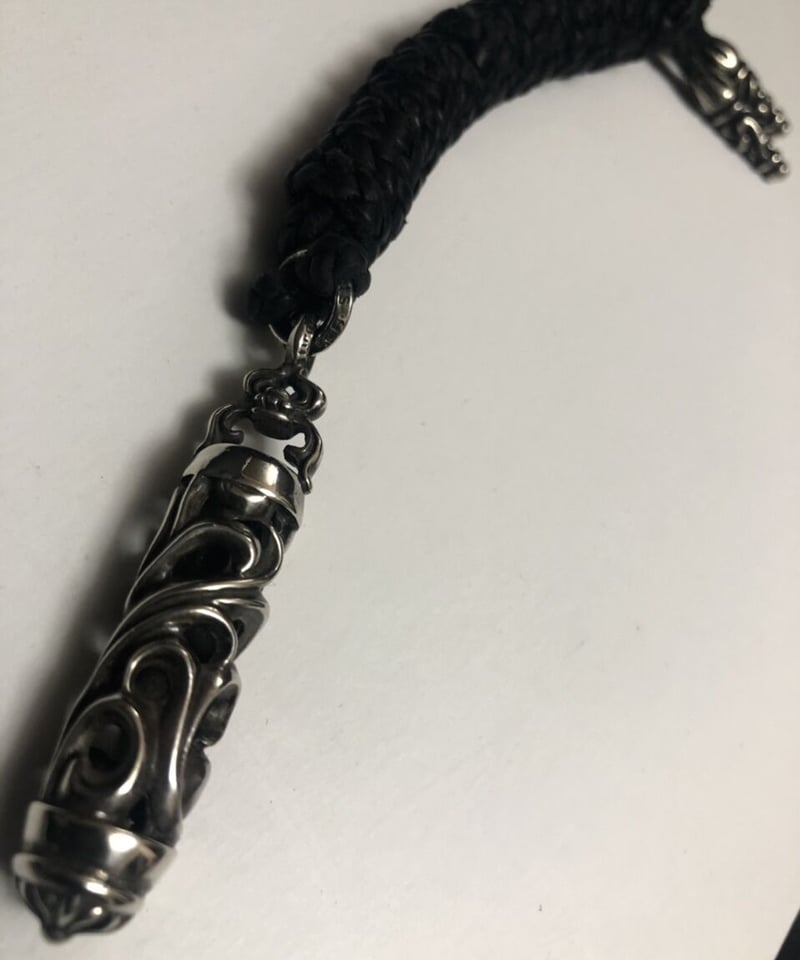 正心宝★Ro透かし彫り♪ sv925】螺鈿ペンダント 薔薇透かし彫り ブルー 純金箔