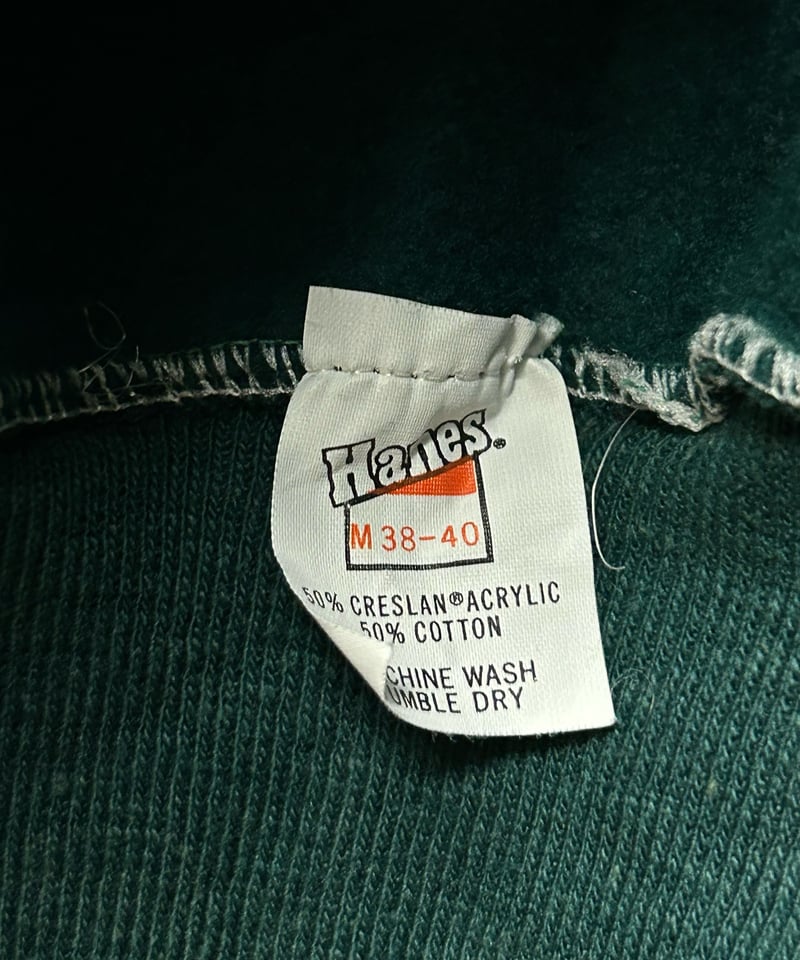 70,sレジスターマークタグHanes〉70年代U.S.A.製ブランドネーム 70,sレジスターマークタグHanes〉70年代U.S.A.製ブランドネーム