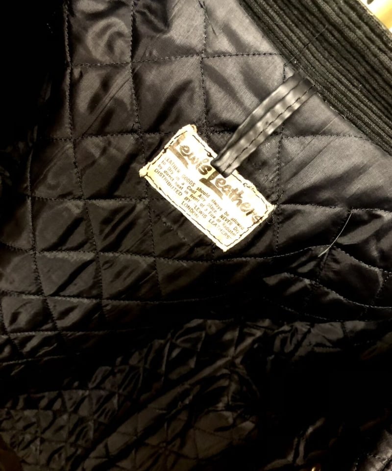超目玉エイティーズルイスレザー》80年代初期 Lewis Leathers SUPER MO