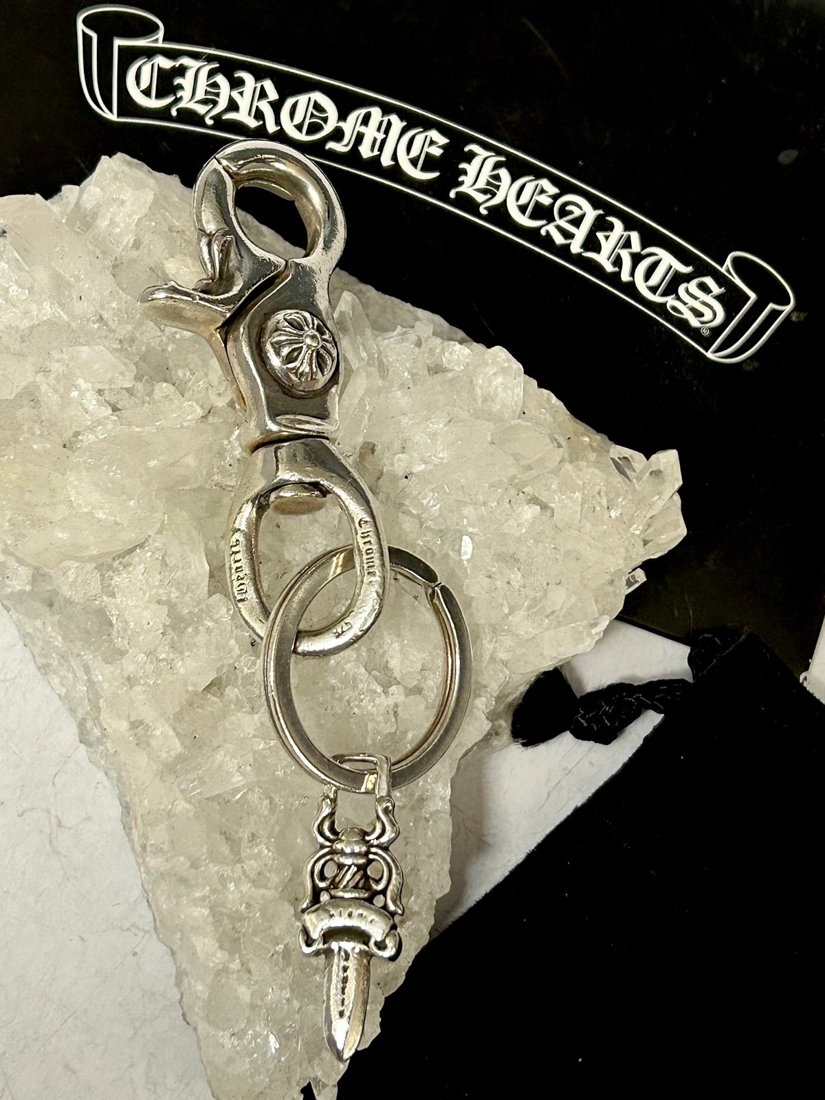 CHROME HEARTS 【希少】CHROME クロムハーツ ダブルフローラル