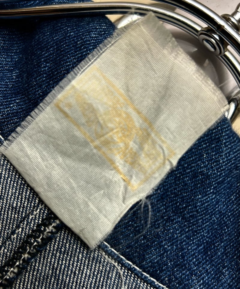極上色残りインディゴエイティーズU.S.A.製carhartt〉80年代後期U.S.A.