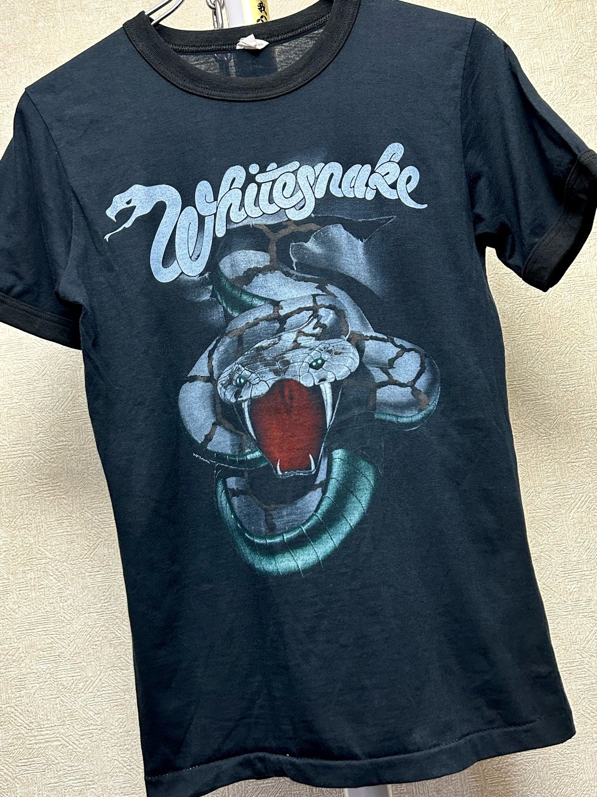 whitesnake ヴィンテージ バンドTシャツ　XL 80年 80's vintage】WHITESNAKE 1988 JAPAN TOUR T-SHIRT | OEC STUDIO