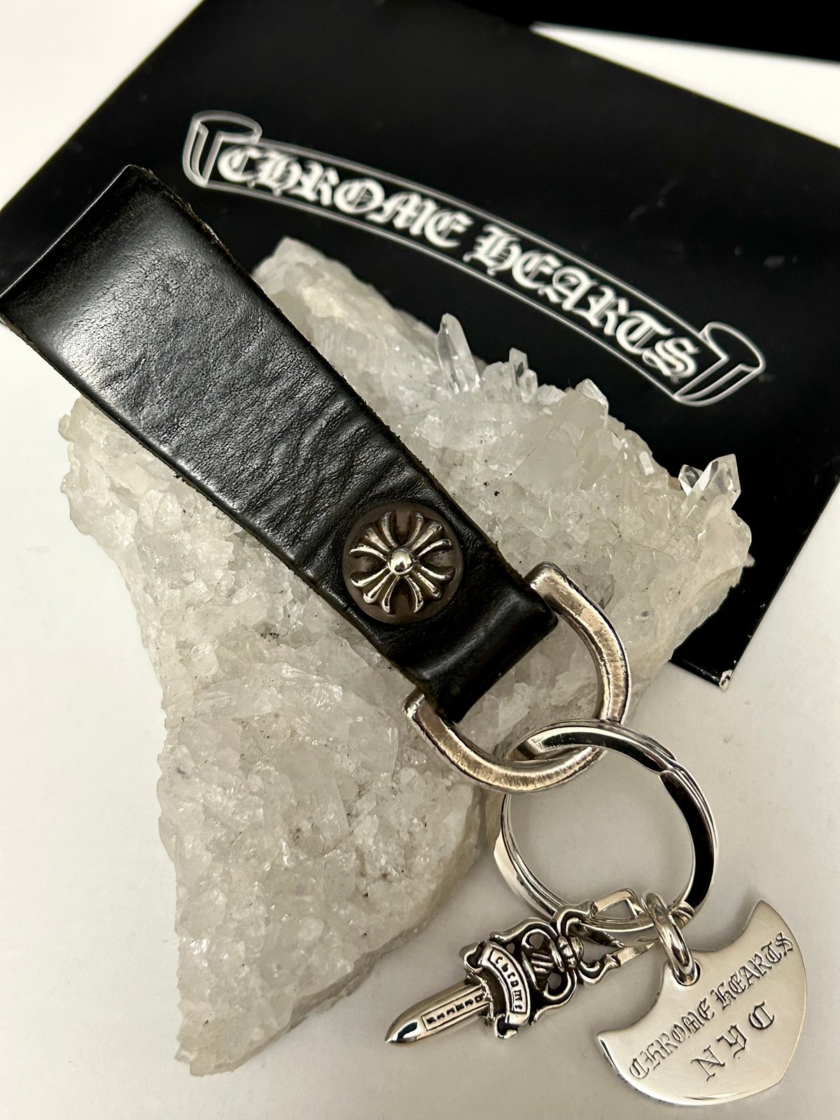 本日限定　クロムハーツ　ベルトループ　クロスボール　CHROME HEARTS Chrome Hearts - クロムハーツ BELT LOOP D RING Dカンクロス