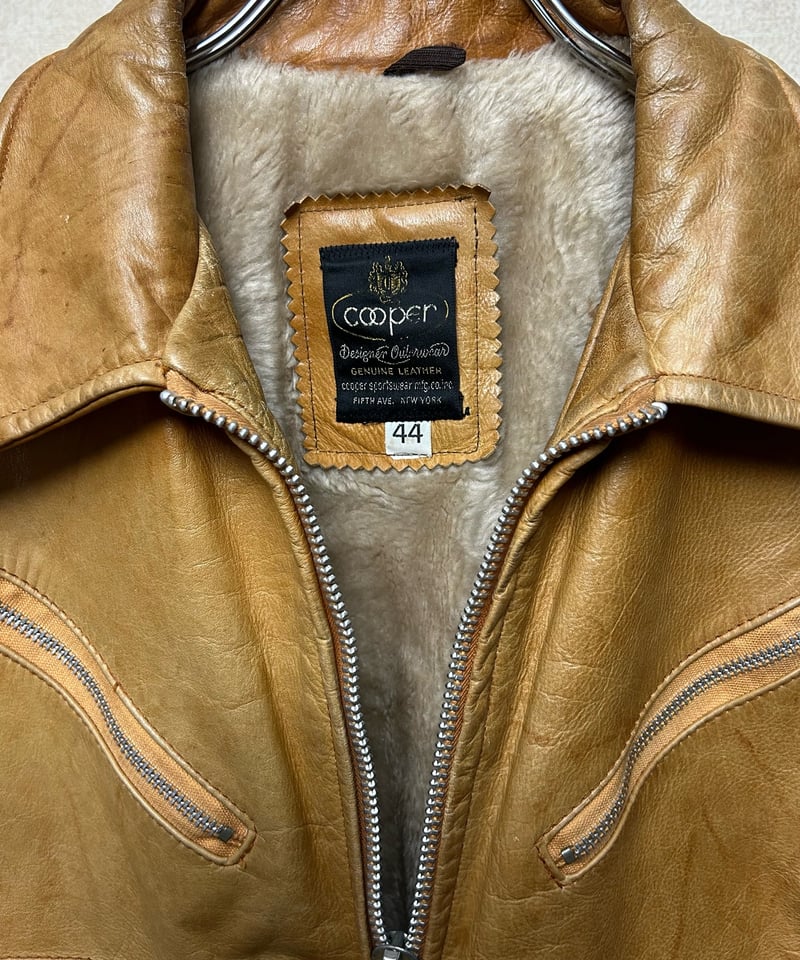 U.S.セブンティーズ名門COOPER社トラッカージャケット〉70年代U.S.A.製