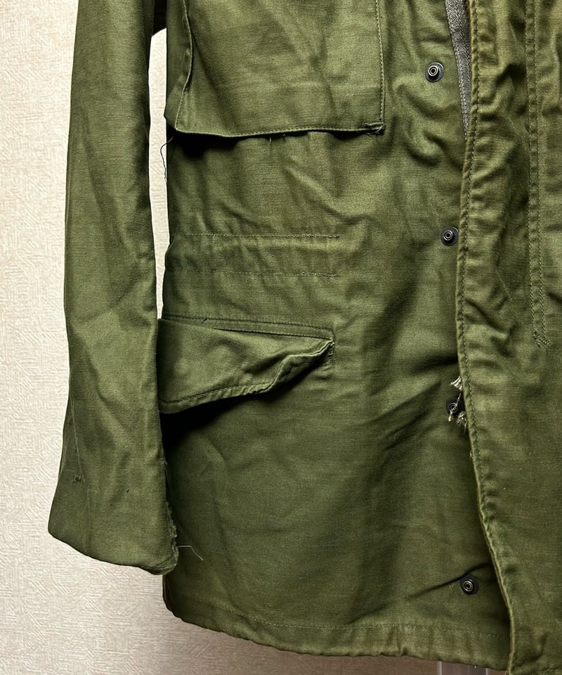 パンキッシュエイティーズIDEALジッパーX-SMALL相当〉80年代U.S.ARMY ID