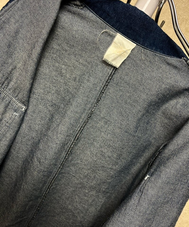 極上色残りインディゴエイティーズU.S.A.製carhartt〉80年代後期U.S.A.