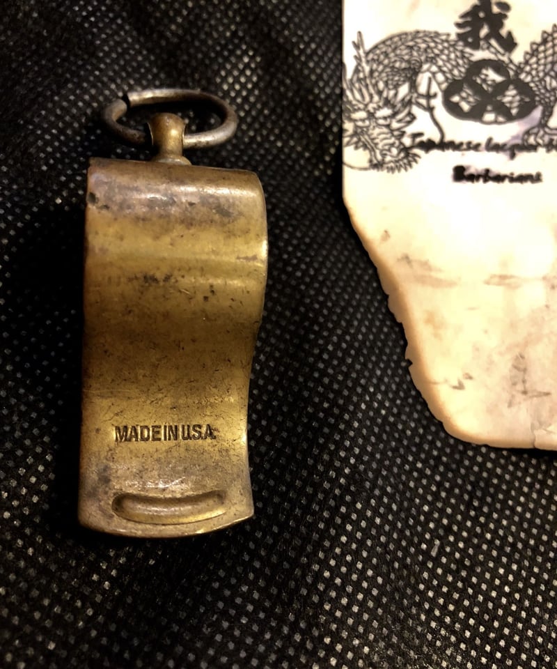 米軍 実物 ブラス ホイッスル 米軍 実物 ブラス ホイッスル US (米軍) 80's ミリタリー・ホイッスル