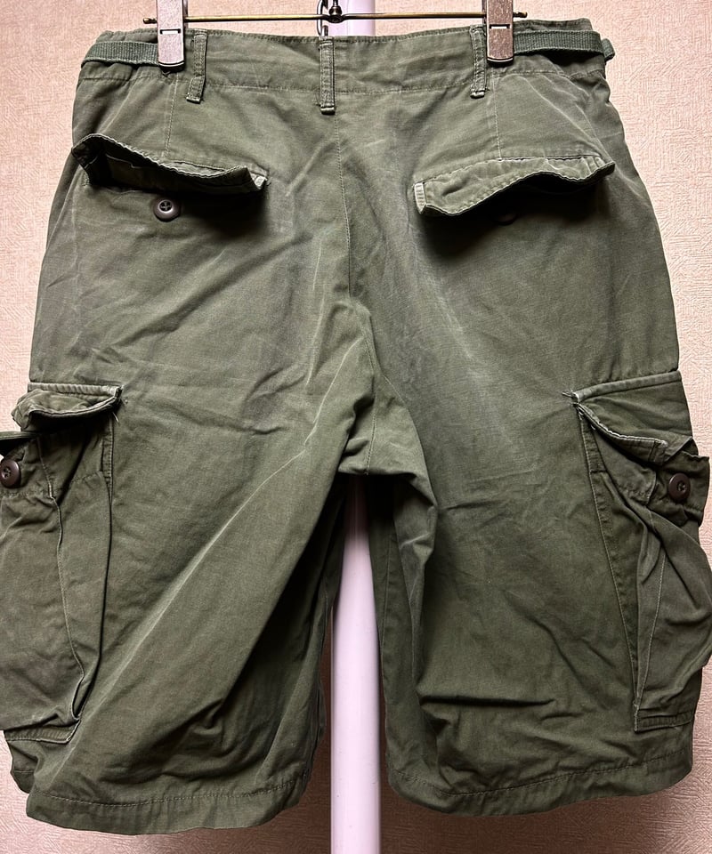 米軍67年製希少ノンリップジャングルファティーグ〉米軍67年製希少