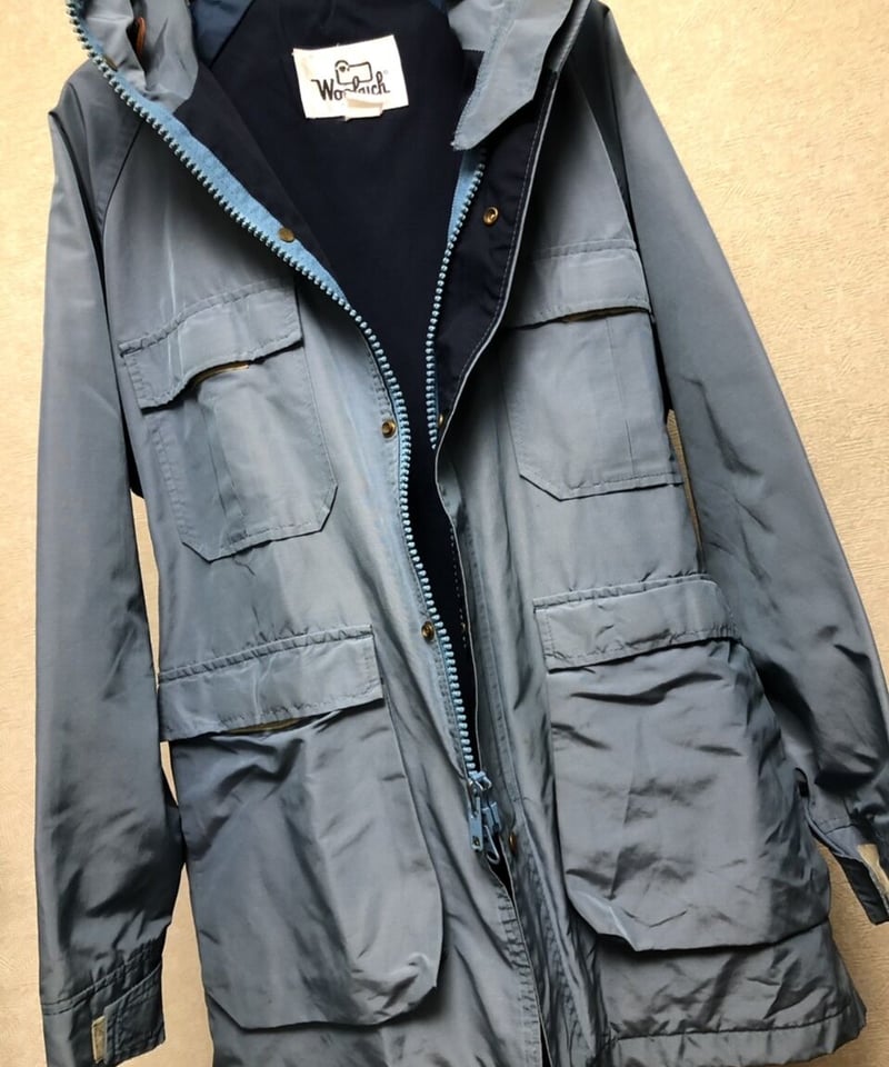 70年代タグU.S.A.製Woolrich〉70年代タグU.S.A.製Woolrich 希少...