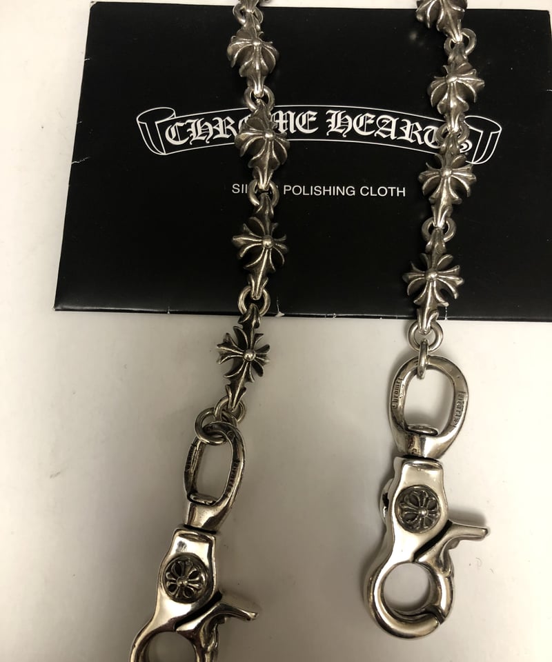 クロムハーツウォレットチェーン〉Chrome Hearts 4C CROSS CUTOUT